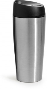 Kubek LOKE 400 ml, srebrny