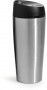 Kubek LOKE 400 ml, srebrny