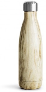 Butelka NILS 12/24h 0,5 L, drewno